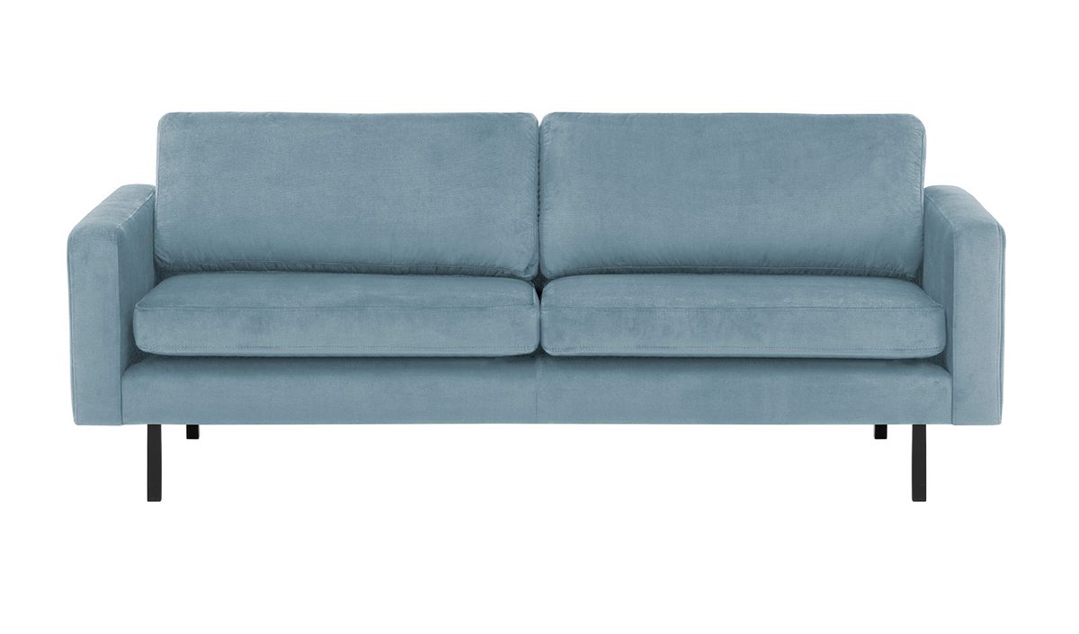 Canapé trois places Lioni, bleu ciel - Kronos 31