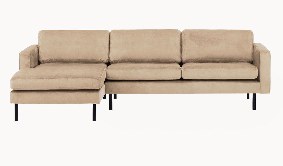 Canapé d’angle gauche Lioni, crème - Kronos 35