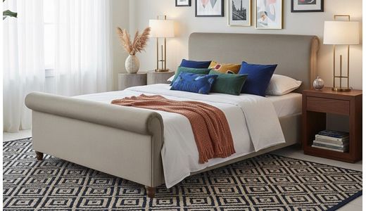 Lit rembourré Eirene 160×200 avec coffre Lit rembourré Eirene 160×200 avec coffre