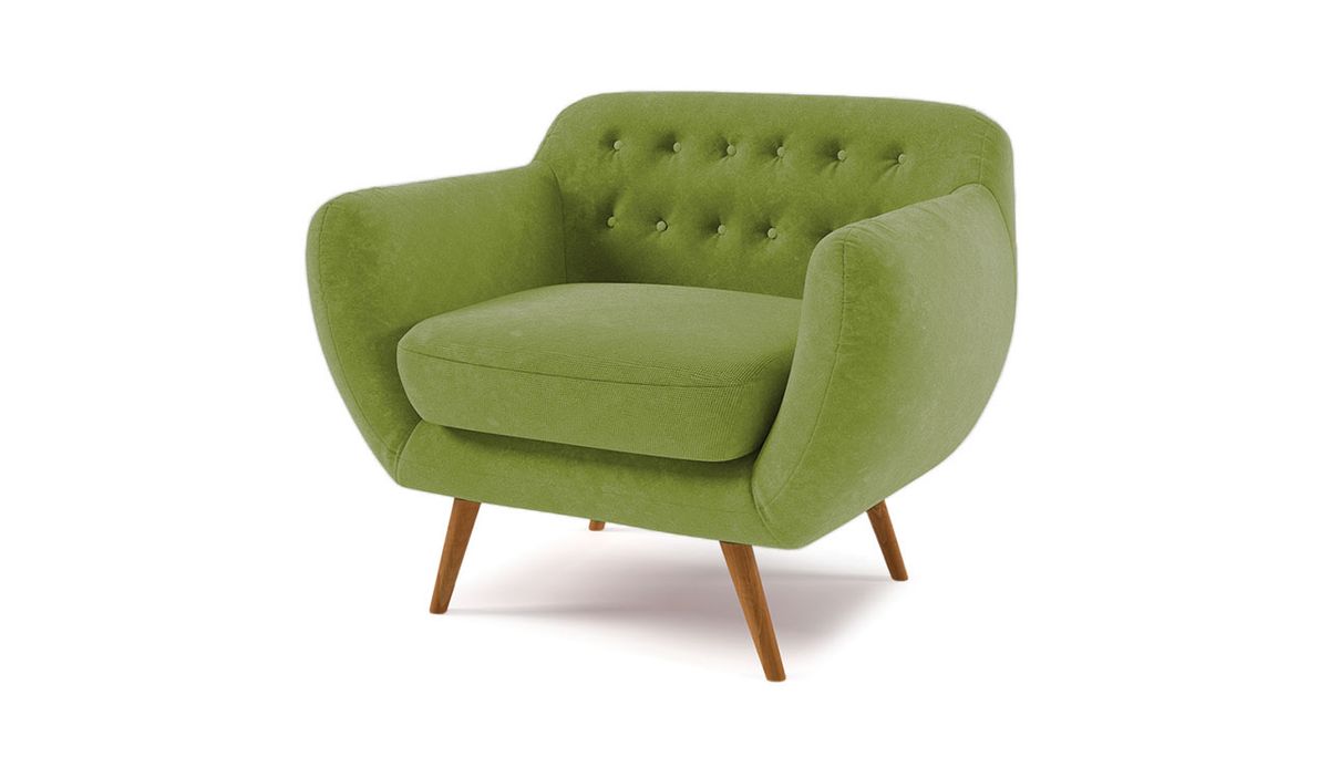 Fauteuil Anatol, vert citron - Ibiza 10