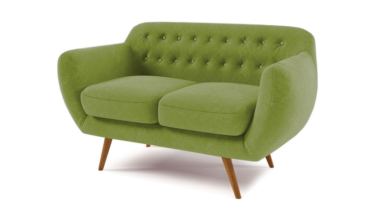 Canapé deux places Anatol, vert citron - Ibiza 10