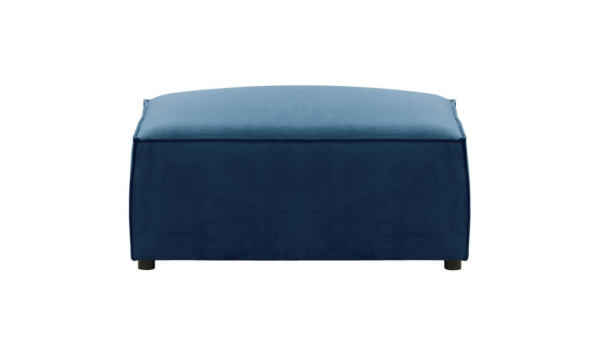 Mojo- Grand pouf (PB), bleu - Velluto 11