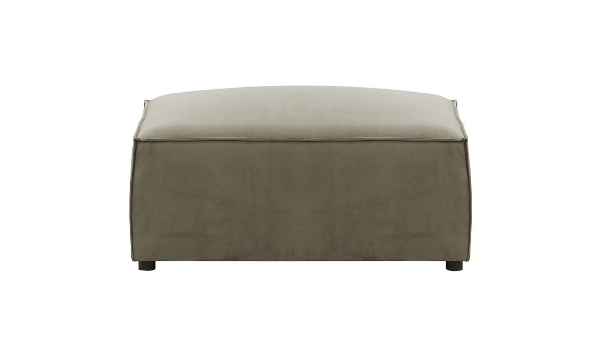 Mojo- Grand pouf (PB), graphite - Velluto 19