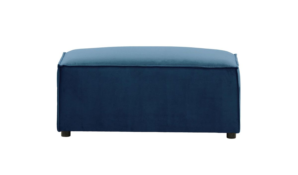 Mojo – Petit pouf (PS), bleu - Velluto 11