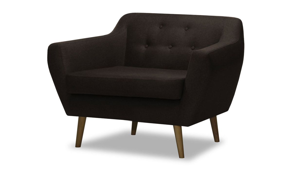 Fauteuil Varde, marron clair - Malmo 26