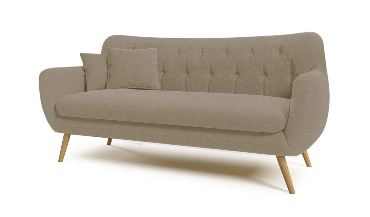 Canapé trois places Revive, beige - Bergamo 22