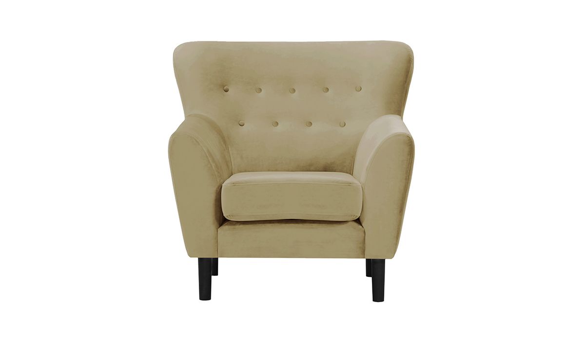 Fauteuil Zamba, beige - Velluto 3