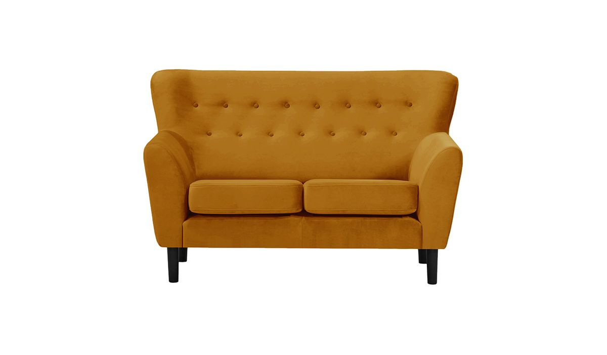 Canapé deux places Zamba, moutarde - Velluto 8