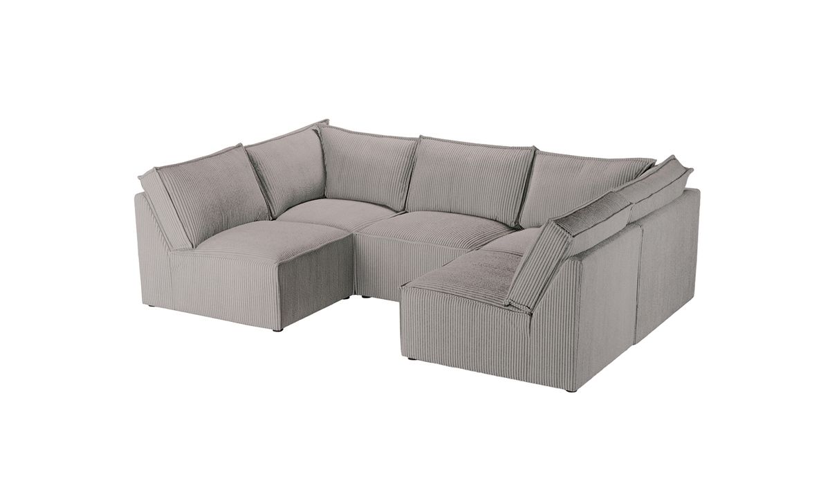 Charles - Canapé d’angle modulaire U, Poso 3 - beige
