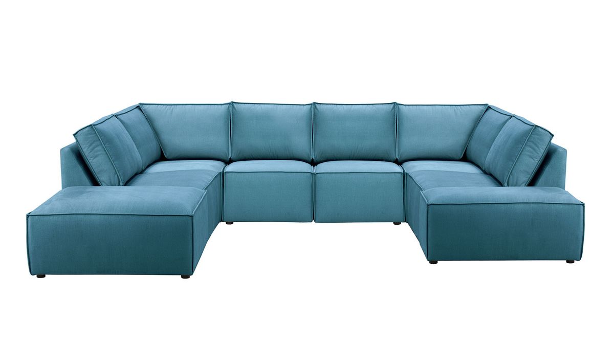 Charles - Grand canapé d’angle modulaire U — vue 4