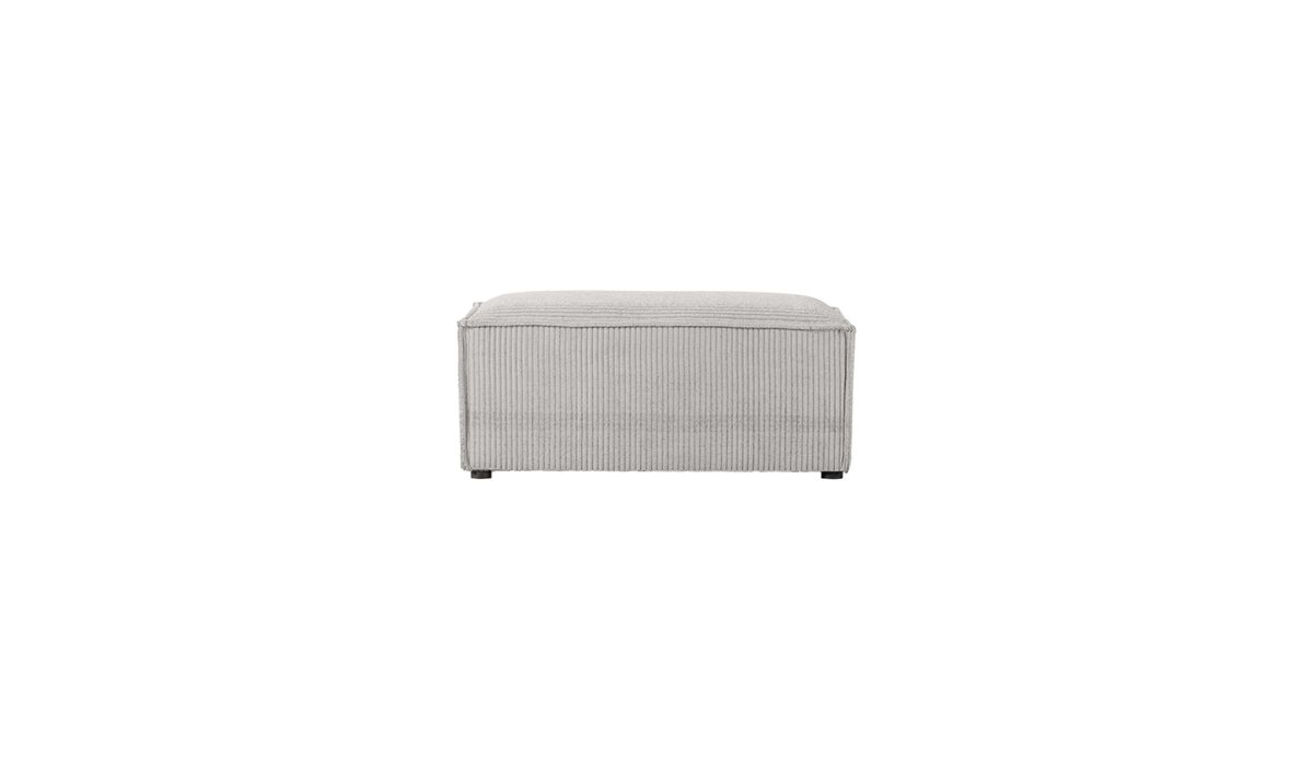 Pouf moyen Charles (P2), Poso 100 - crème