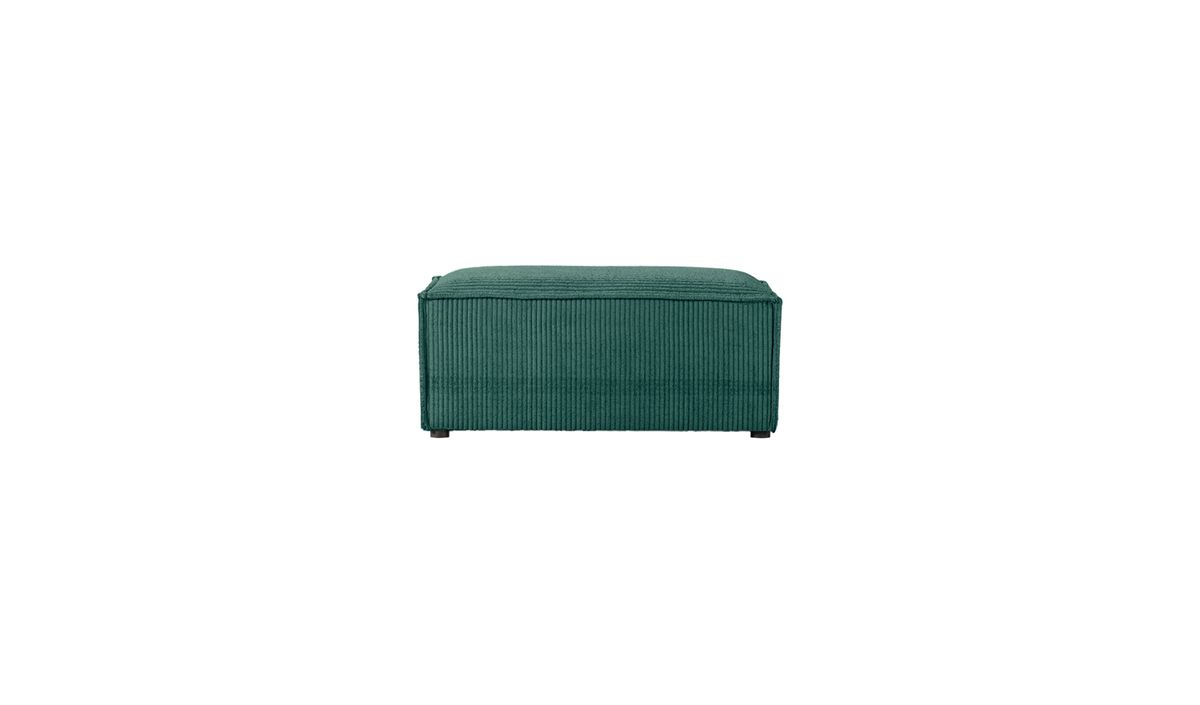 Pouf moyen Charles (P2), Poso 14 - vert foncé
