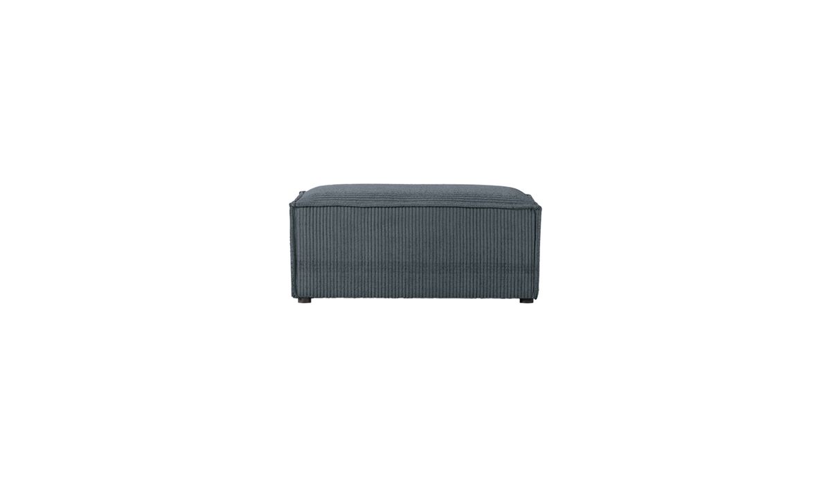 Pouf moyen Charles (P2), Poso 34 - gris foncé