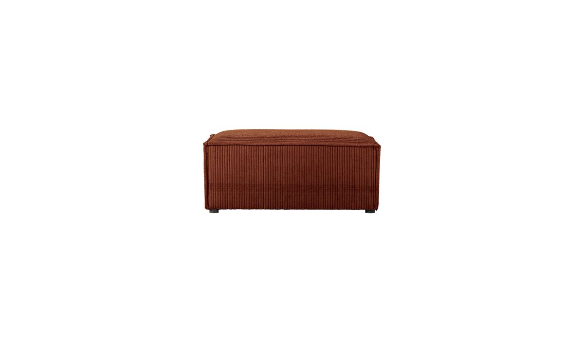 Pouf moyen Charles (P2), Poso 39 - rouge