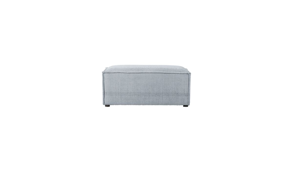Pouf moyen Charles (P2), Poso 55 - gris clair