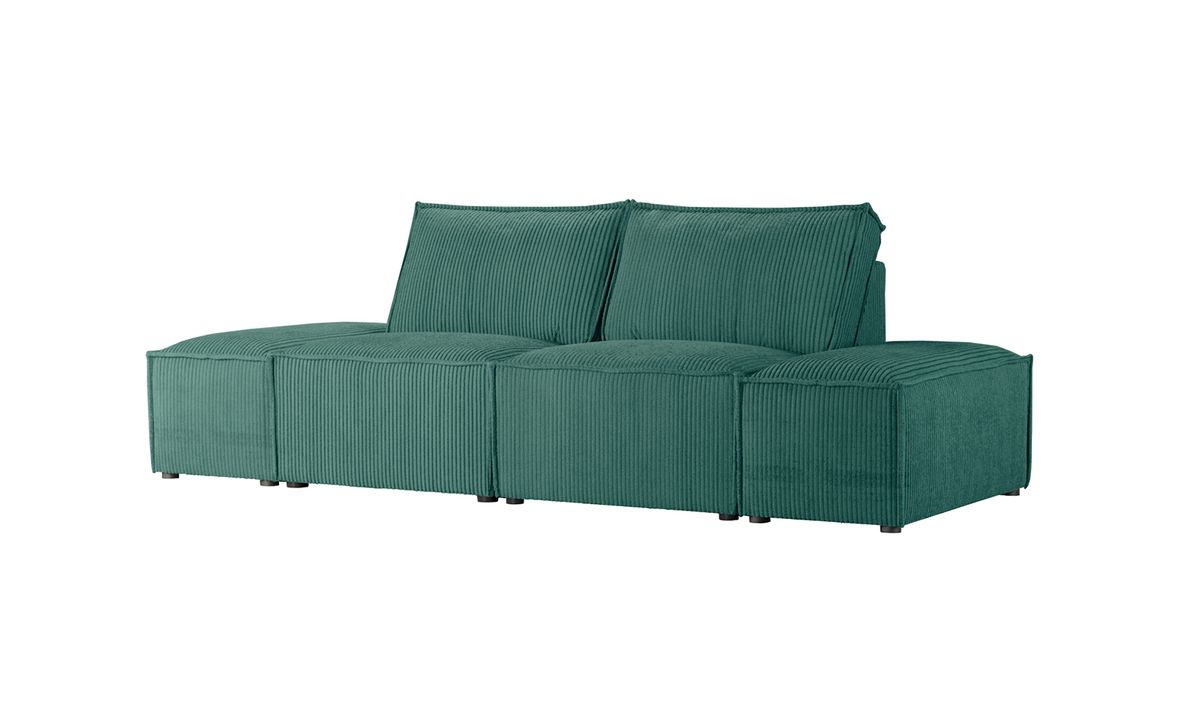 Charles- Canapé modulaire, Poso 14 - vert foncé