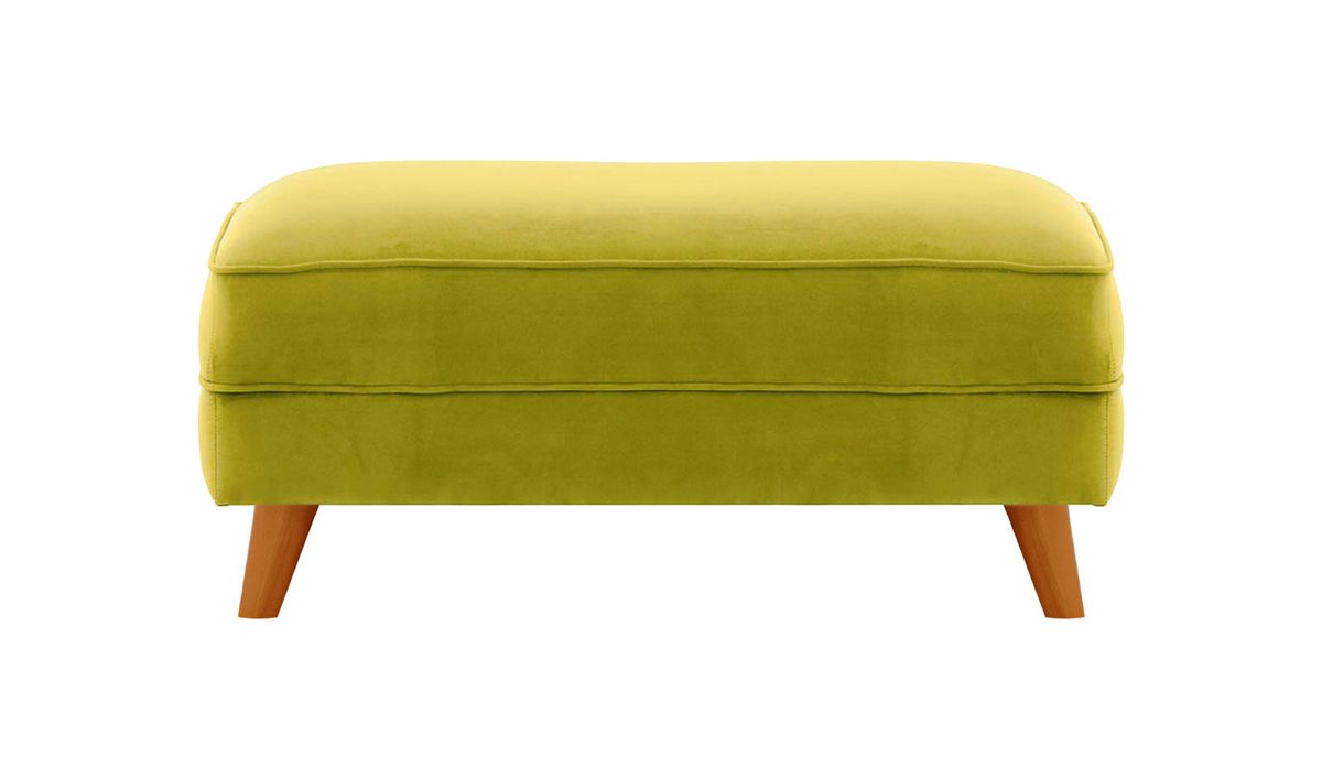 Pouf Magnus, olive - Velluto 9, Couleur des pieds: aveo