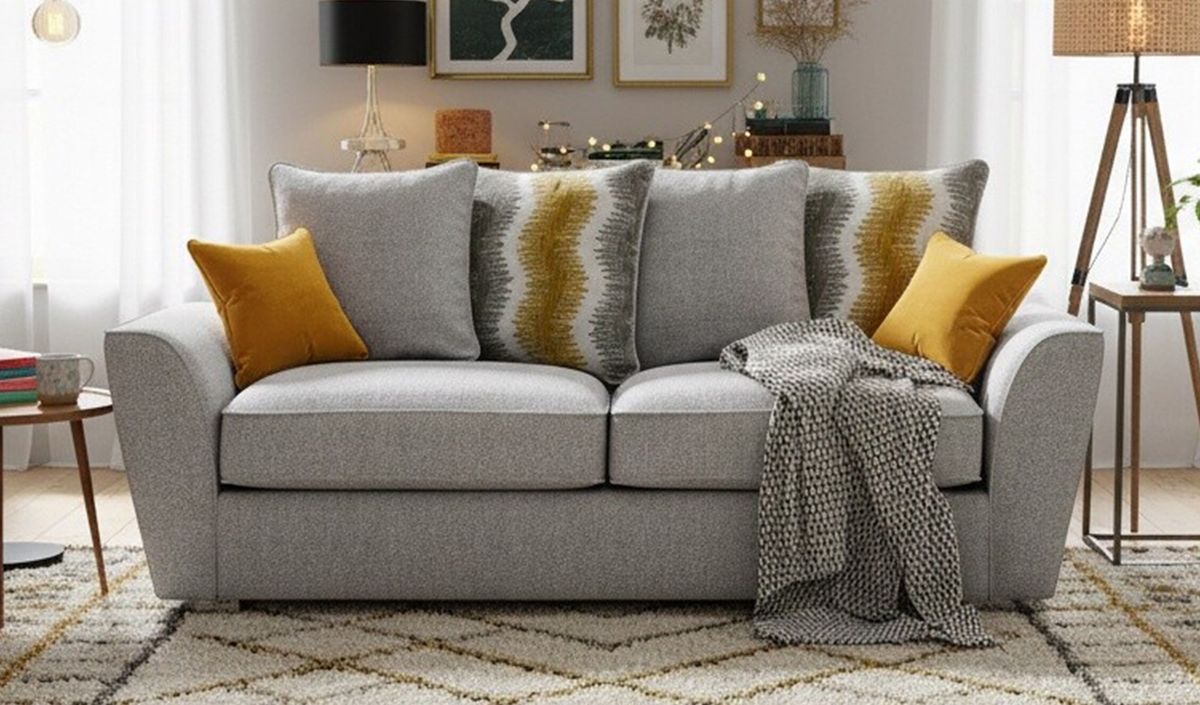 Canapé trois places à coussins Majestic