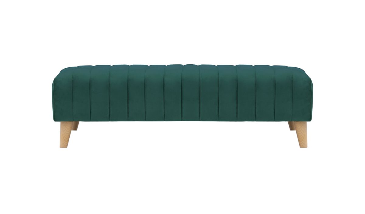 Grand pouf avec des coutures Mary