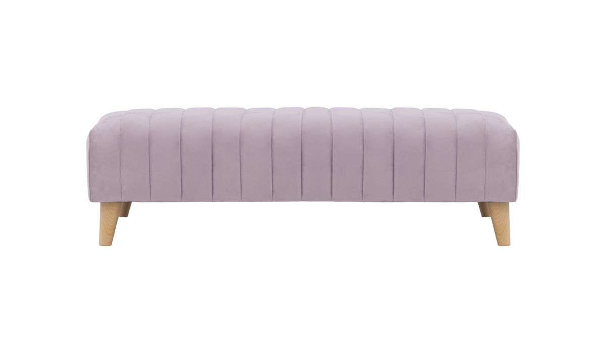 Grand pouf avec des coutures Mary