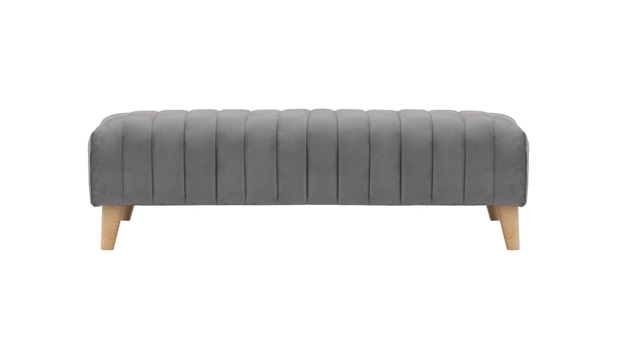 Grand pouf avec des coutures Mary