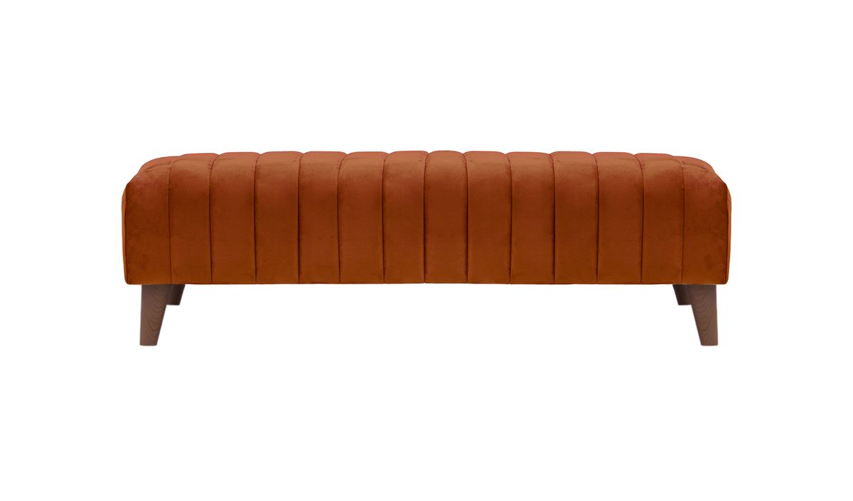 Grand pouf avec des coutures Mary