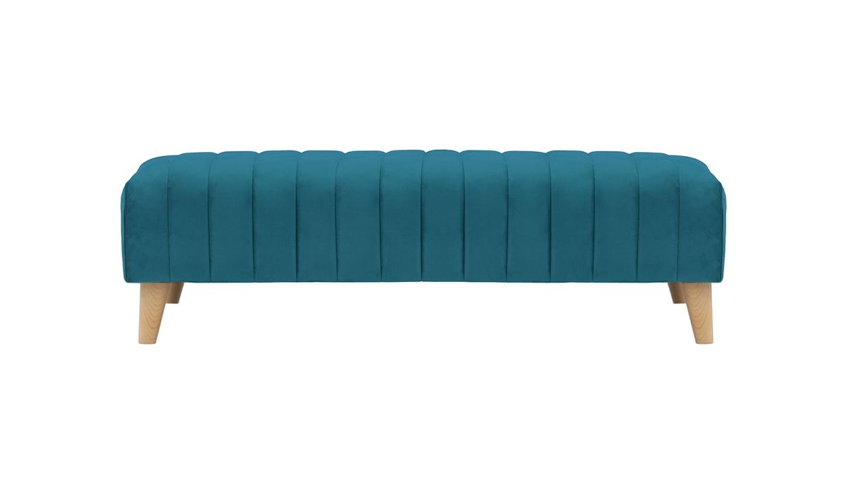 Grand pouf avec des coutures Mary