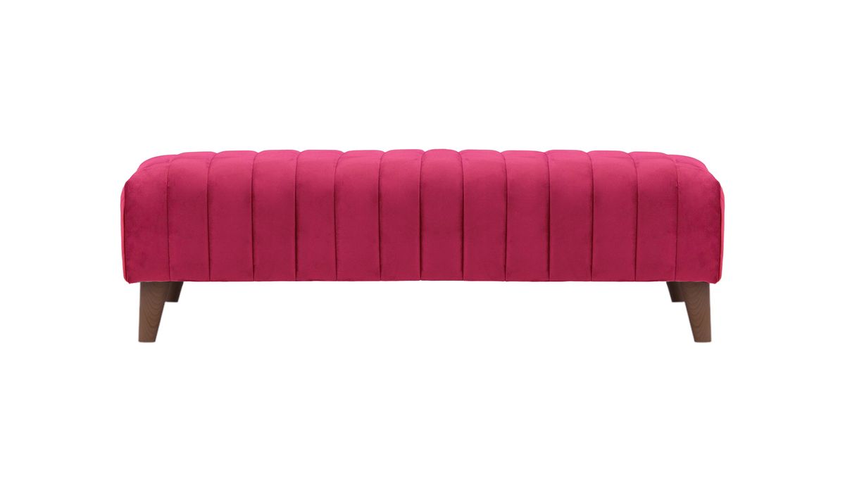 Grand pouf avec des coutures Mary