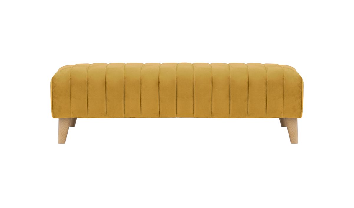 Grand pouf avec des coutures Mary