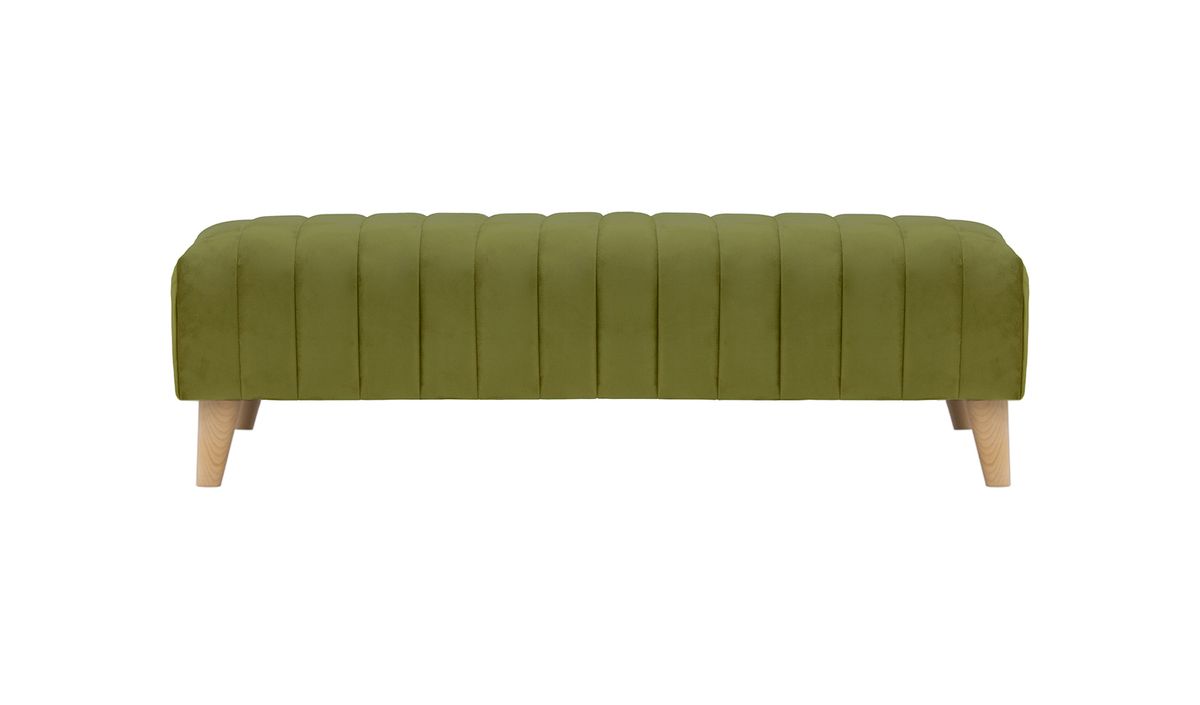 Grand pouf avec des coutures Mary