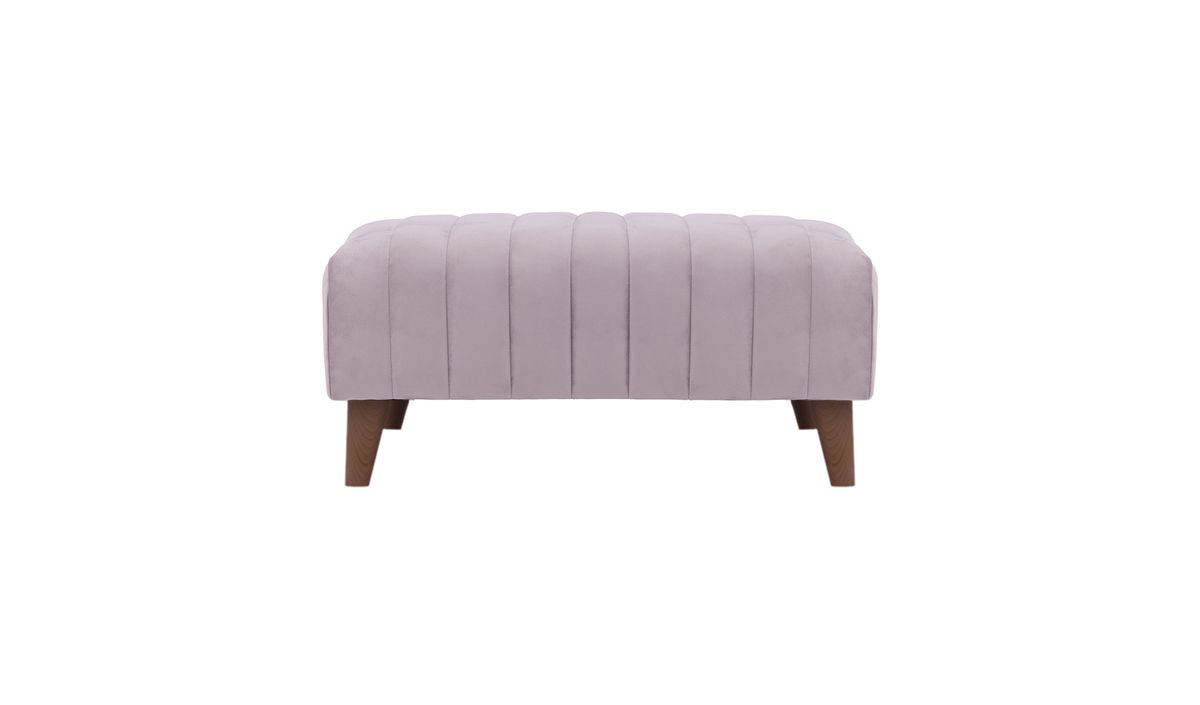 Petit pouf avec des coutures Mary