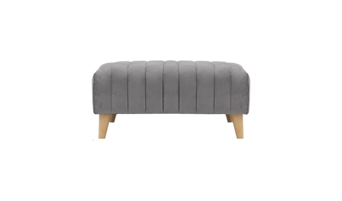 Petit pouf avec des coutures Mary