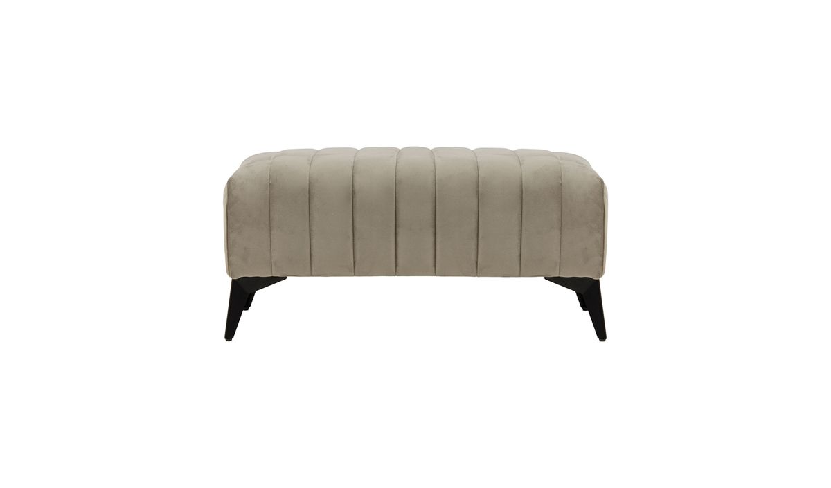 Petit pouf avec des coutures Mary