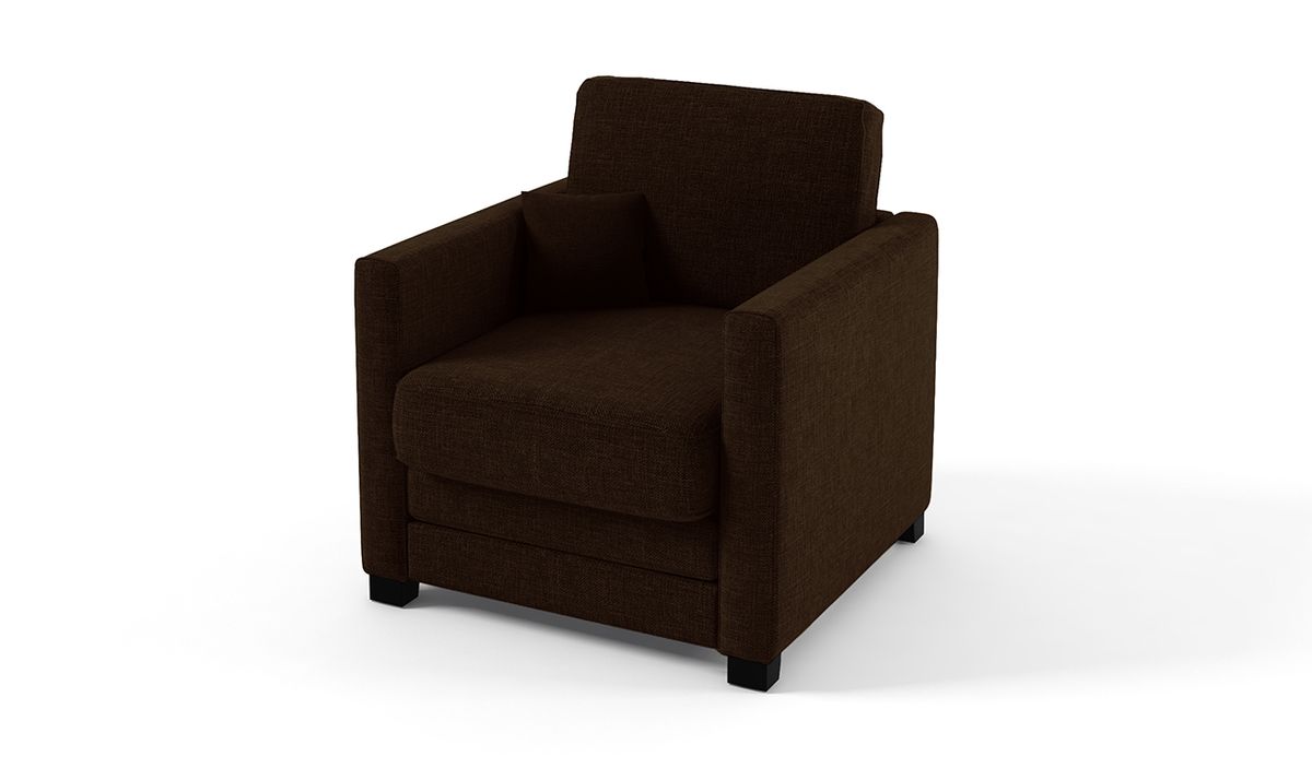 Fauteuil avec fonction lit Boom, marron - Sawana 16