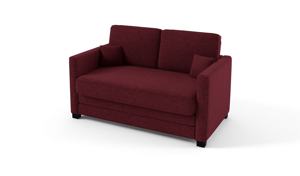 Canapé convertible Boom, violet foncé - Sawana 70