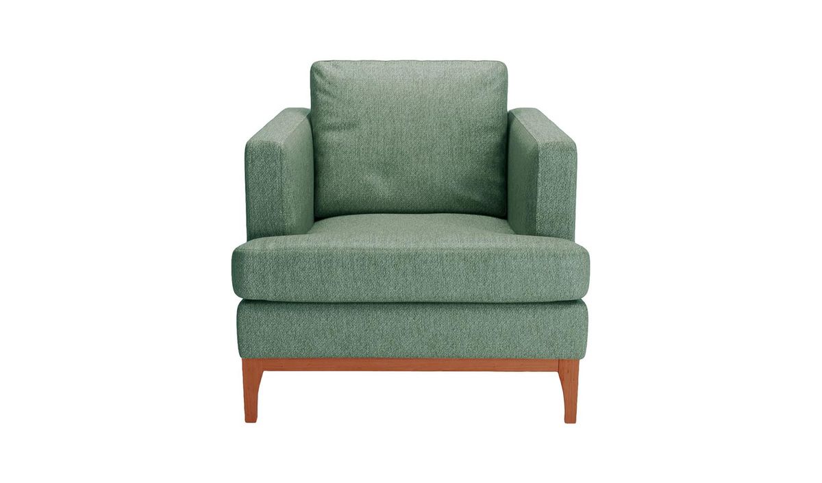 Fauteuil Scarlett Eco, Stelar 39 - Green, Couleur des pieds: aveo