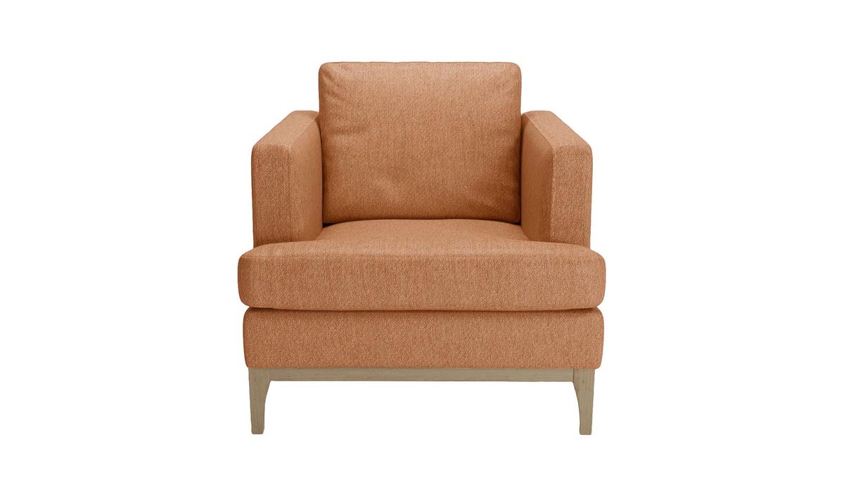 Fauteuil Scarlett Eco, Stelar 54, Couleur des pieds: Noir wax