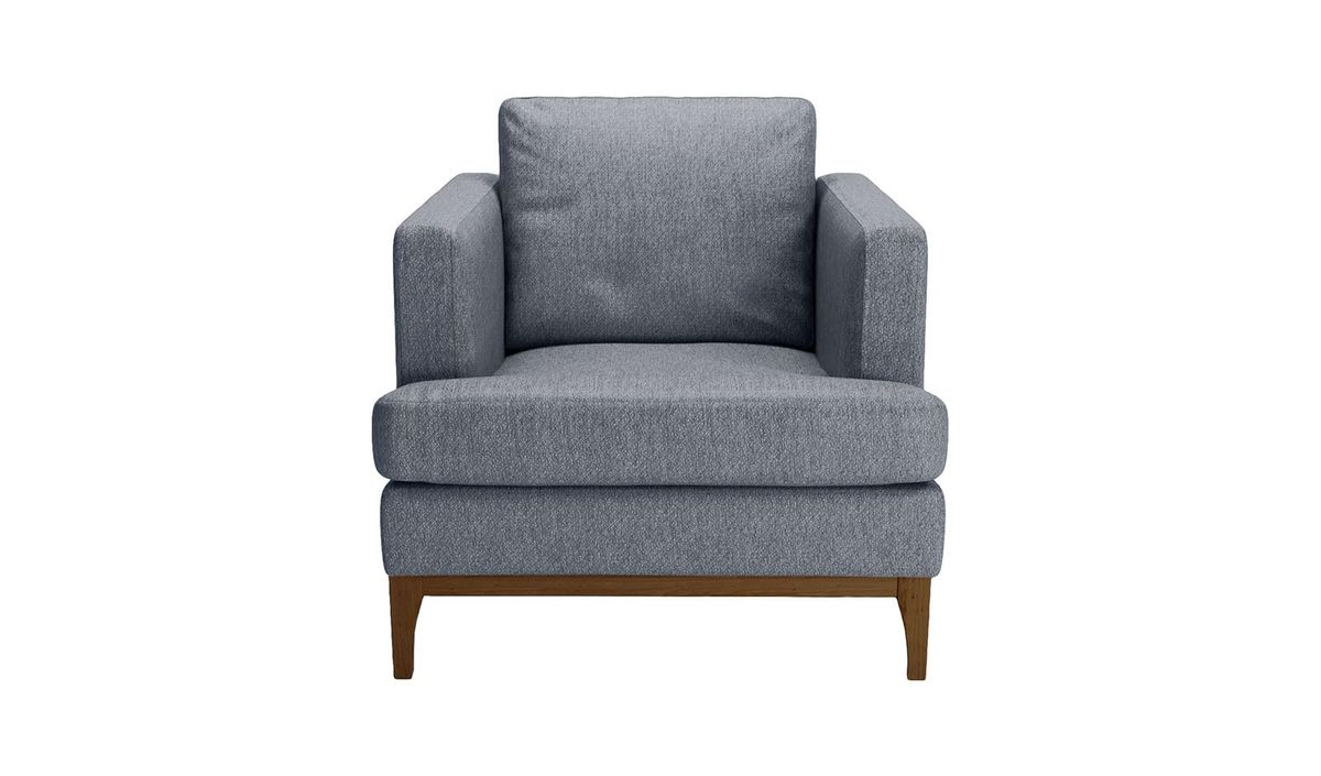 Fauteuil Scarlett Eco, Stelar 78, Couleur des pieds: Chêne foncé