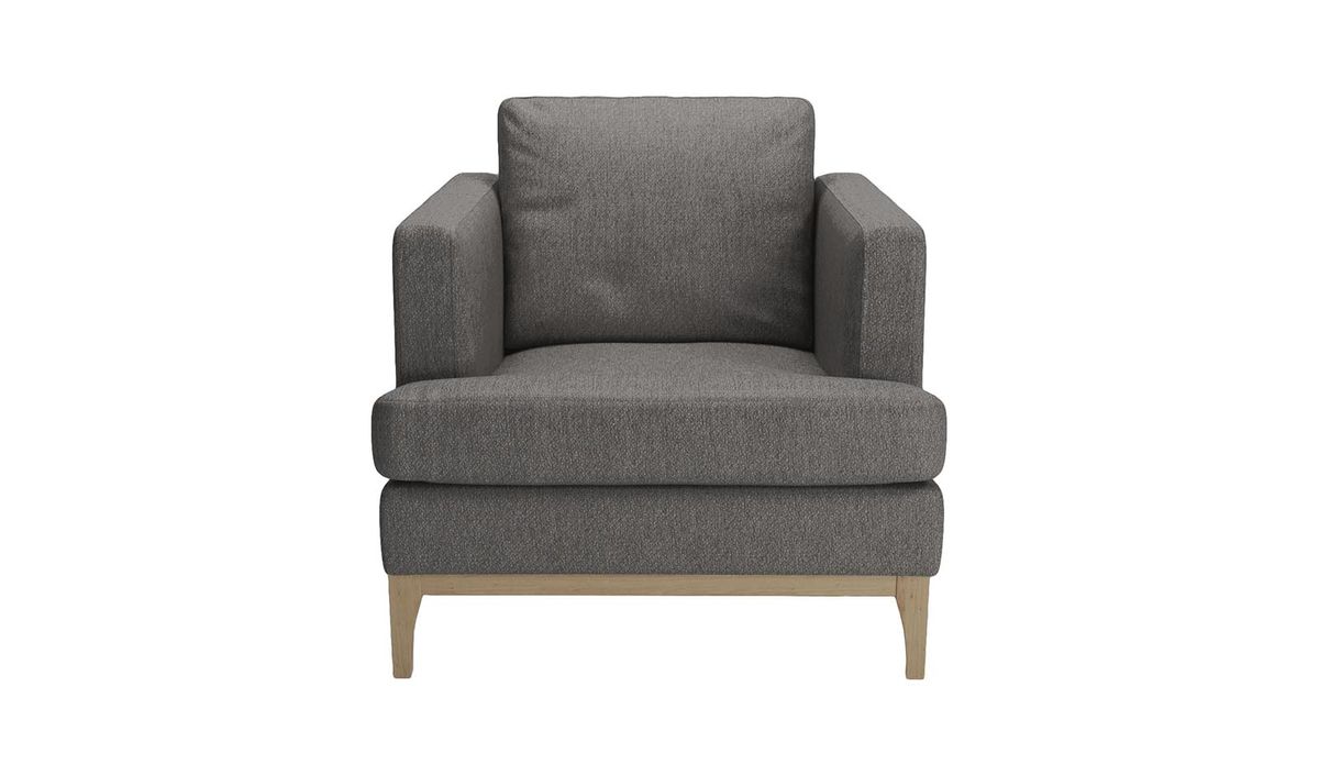 Fauteuil Scarlett Eco, Stelar 97 - Dark Grey, Couleur des pieds: Noir wax