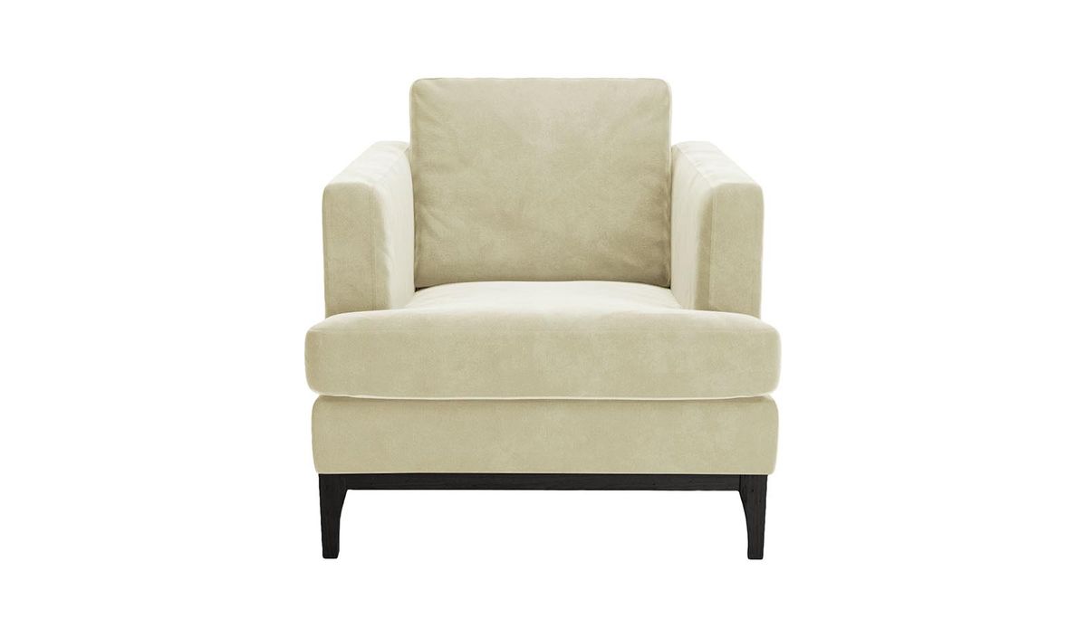 Fauteuil Scarlett Eco, Terra 13, Couleur des pieds: Noir
