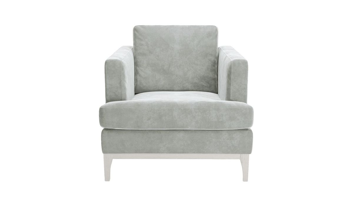 Fauteuil Scarlett Eco, Terra 92, Couleur des pieds: Blanc