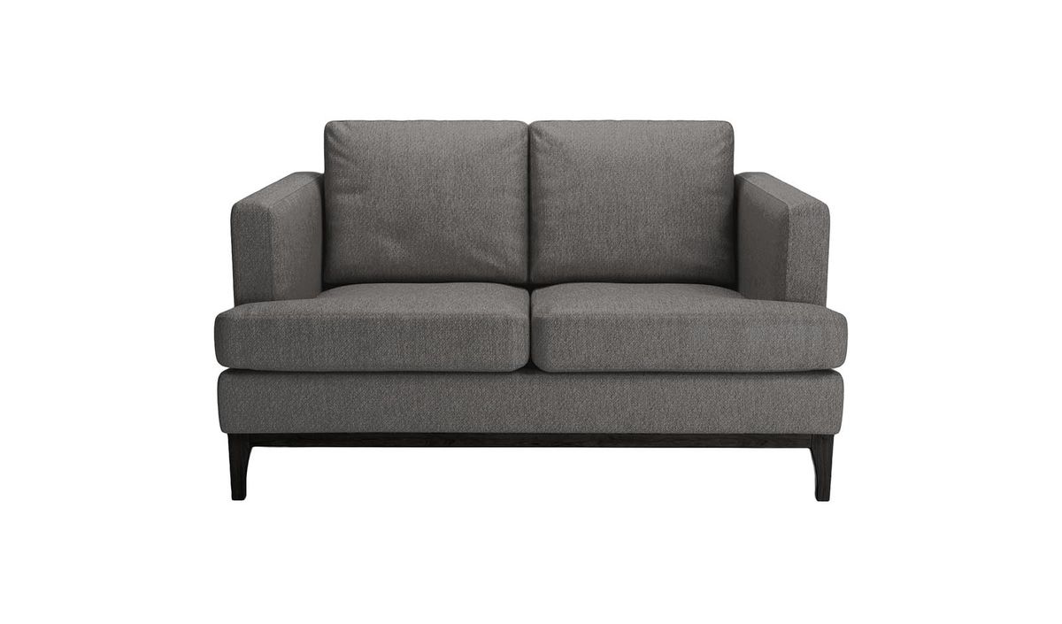 Canapé deux places Scarlett Eco, Stelar 97 - Dark Grey, Couleur des pieds: Noir