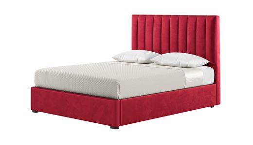 Lit Naomi 180x200 cm avec coutures verticales