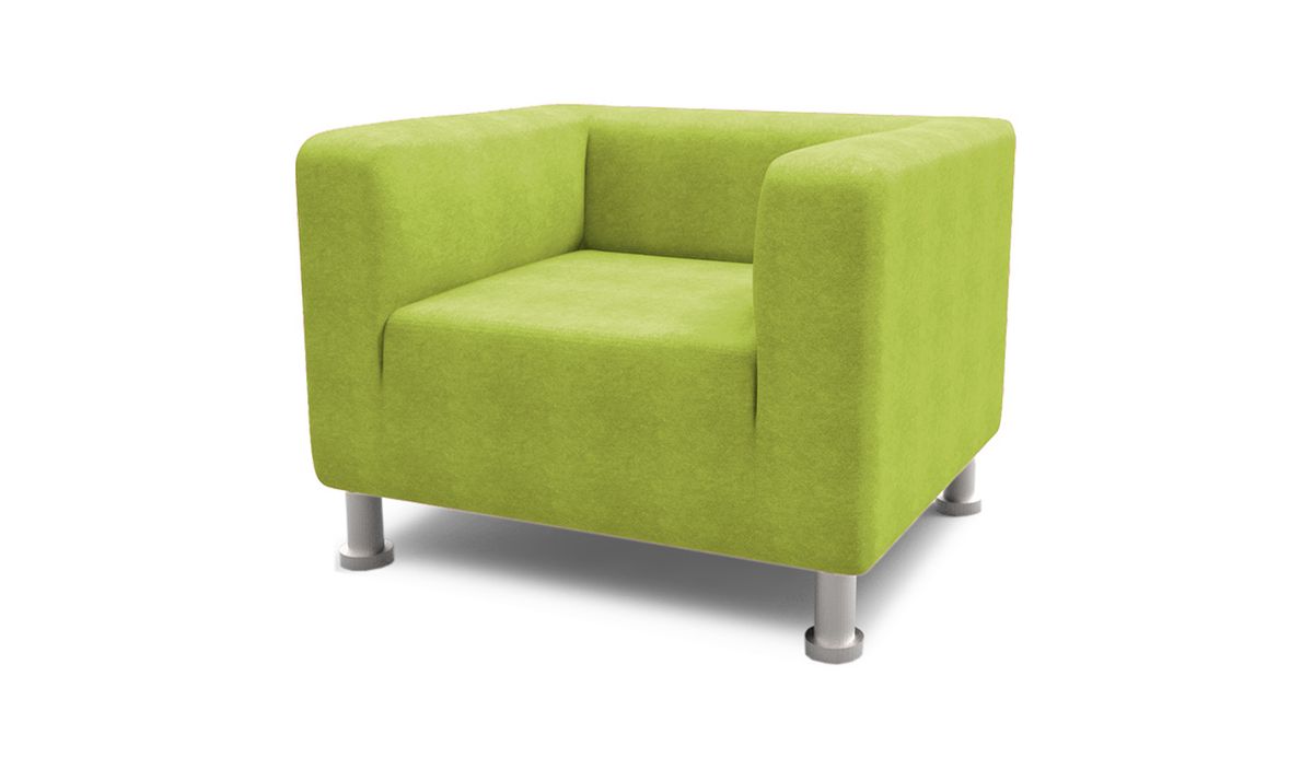 Fauteuil Scala, vert citron - Sawana 35