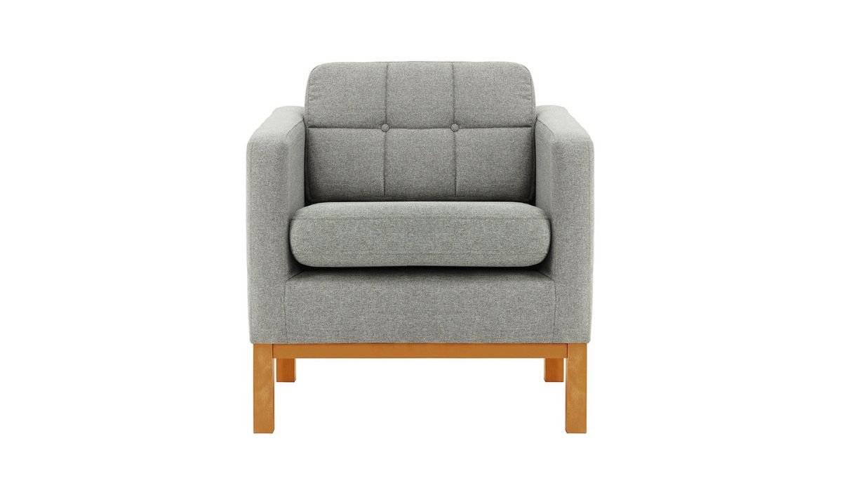 Fauteuil Normann, Malmo 90, Couleur des pieds: aveo