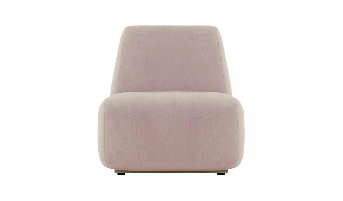 Fauteuil Nist, lila/rose - Velluto 14