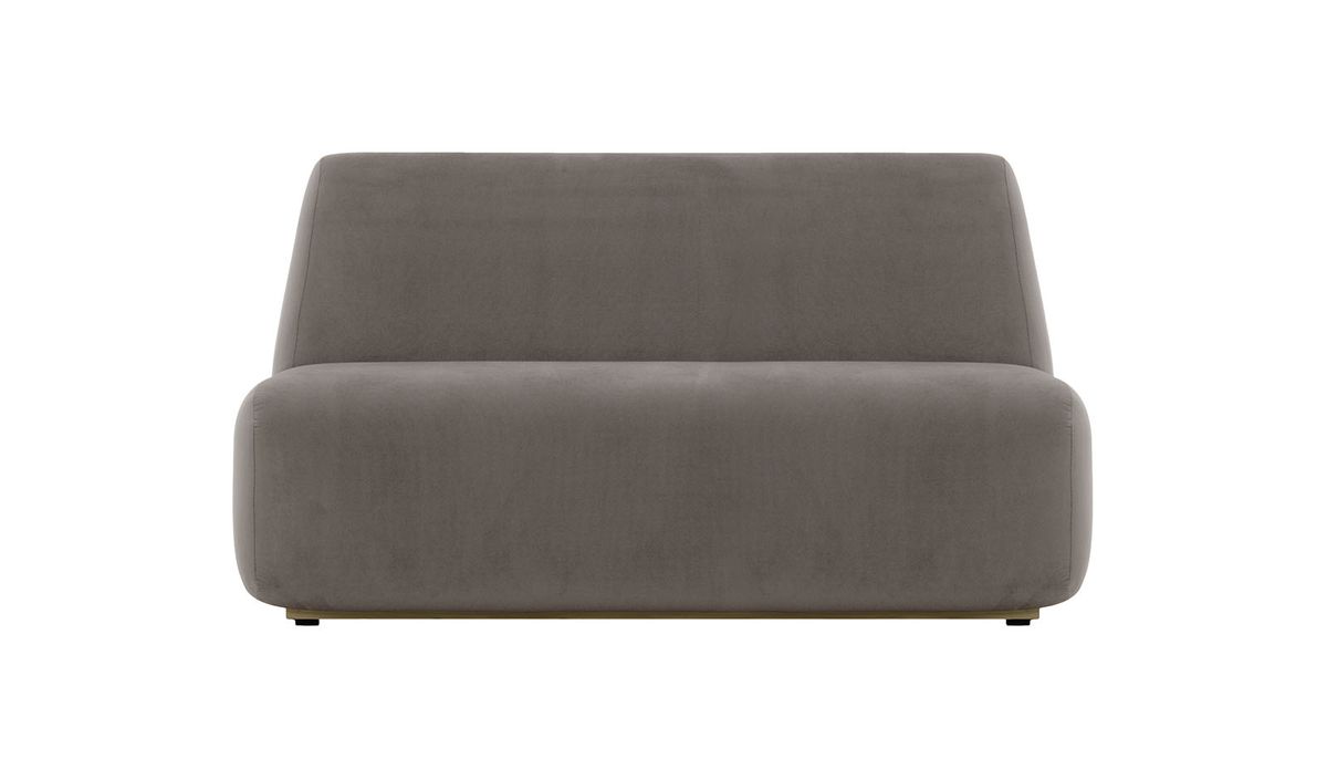 Canapé trois places Nist, gris éléphant - Velluto 17