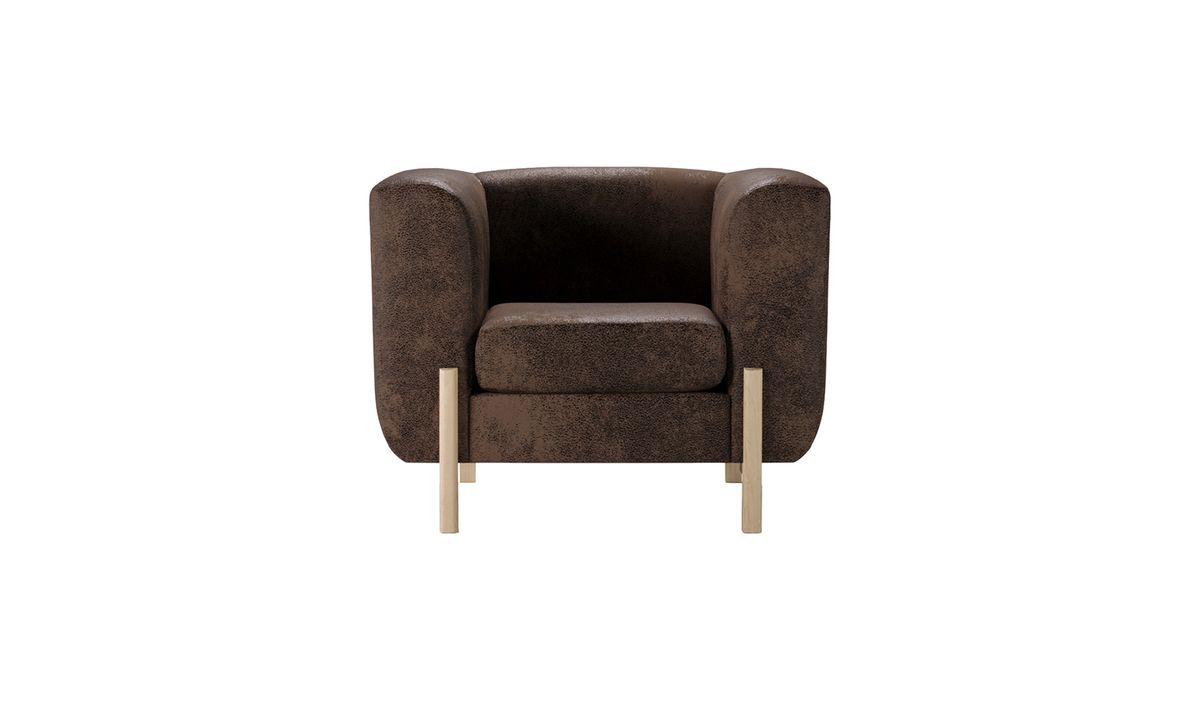 Fauteuil Plia, Madagaskar 12 - Dark Brown