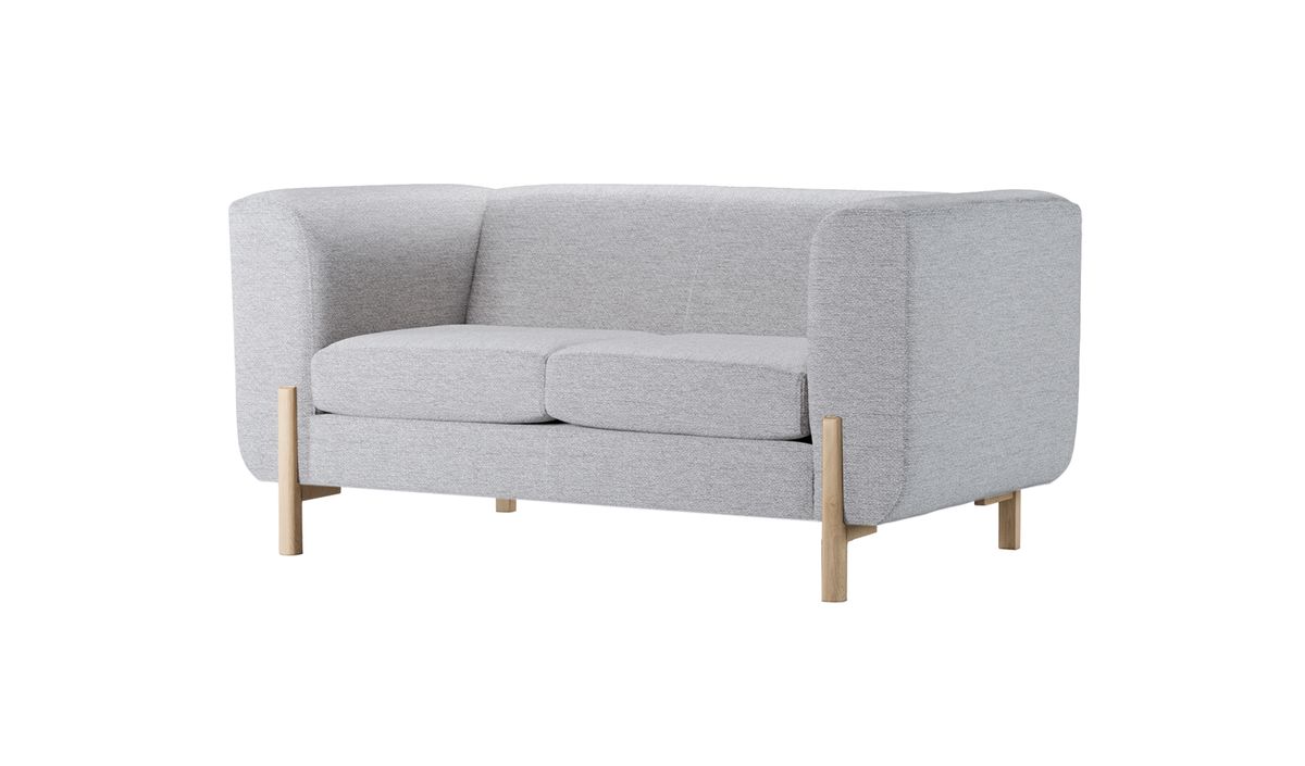 Canapé deux places Plia, Stelar 81 - Light Grey