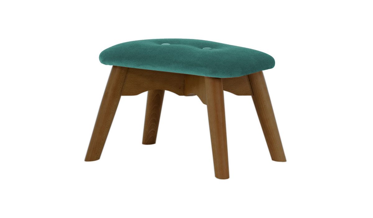Repose-pied Ducan Mini Velvet — vue 3